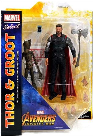 Marvel Select figure 131 Thor & Groot (Avengers Infinity War)