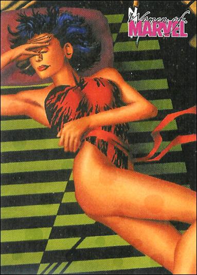 Women of Marvel (Swimsuit Subset) card S4 Elektra