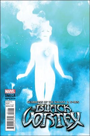 Guardians of the Galaxy & X-Men: The Black Vortex Omega issue 1-C Andrea Sorrentino 1:20 Cosmically Enhanced Cover