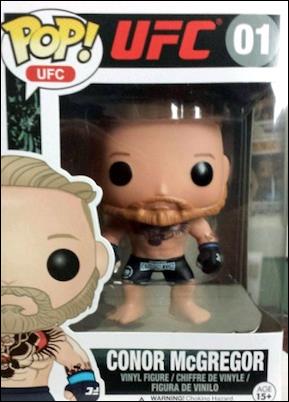 Pop! UFC figure 1-D Connor McGregor (Dethrone Logo)