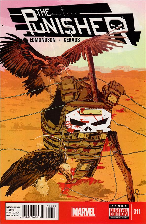Punisher (2014) issue 11 Mitch Gerads Cover