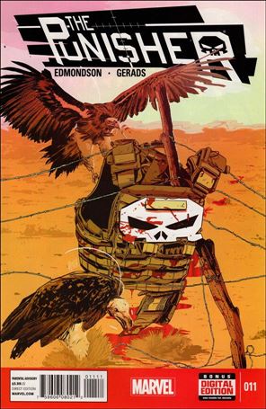 Punisher (2014) issue 11 Mitch Gerads Cover