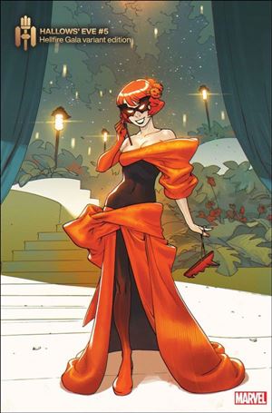 Hallow's Eve issue 5-B Bengal Hellfire Gala Cover