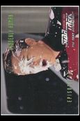 Star Trek: The Next Generation - The Episode Collection Season Four (Base Set) card 327 Suddenly Human, Episode 76C