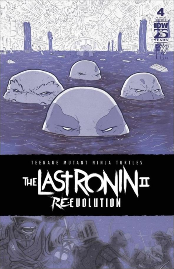 Teenage Mutant Ninja Turtles: The Last Ronin II - Re-Evolution issue 4-C Ben Bishop Cardstock Cover
