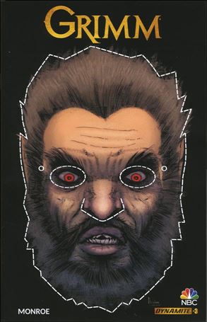Grimm (2016) issue 3-B Kyle Strahm Mask Cover