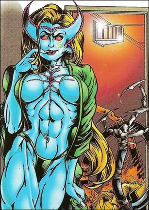 Widow Special Edition Collector's Card Set (1997) card 5 Brandi Five-One