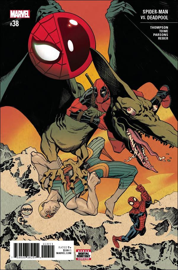Spider-Man/Deadpool issue 38 Dave Johnson Cover
