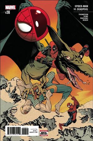 Spider-Man/Deadpool issue 38 Dave Johnson Cover