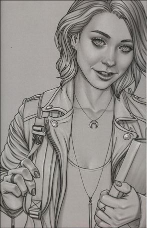 Buffy the Vampire Slayer (2019) issue 4-H Jenny Frison 1:50 Black & White Cover