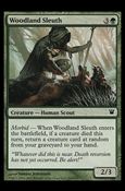 Magic the Gathering: Innistrad (Base Set) card 210 Woodland Sleuth
