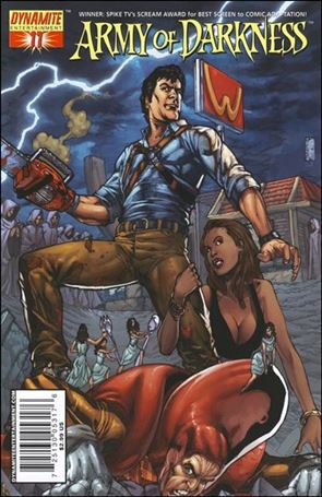 Army of Darkness (2006) issue 12-G Kevin Sharpe Misprinted #11 Standard Cover