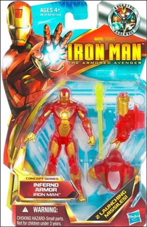 Iron Man: The Armored Avenger figure 03 Iron Man - Inferno Armor (Concept Series)