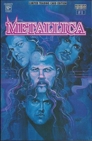 Metallica issue 1-C Limited Trading Card Edition