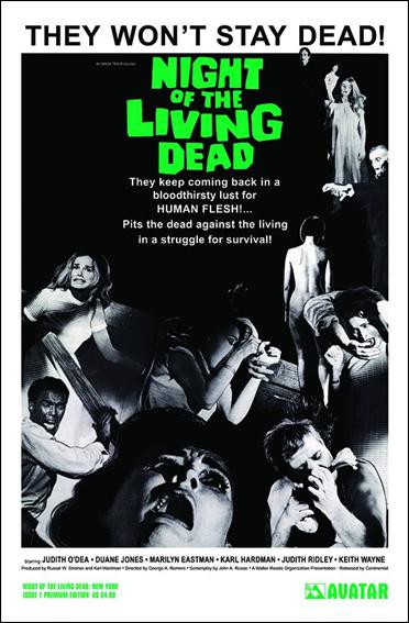 Night of the Living Dead: New York issue 1-F Premium Cover