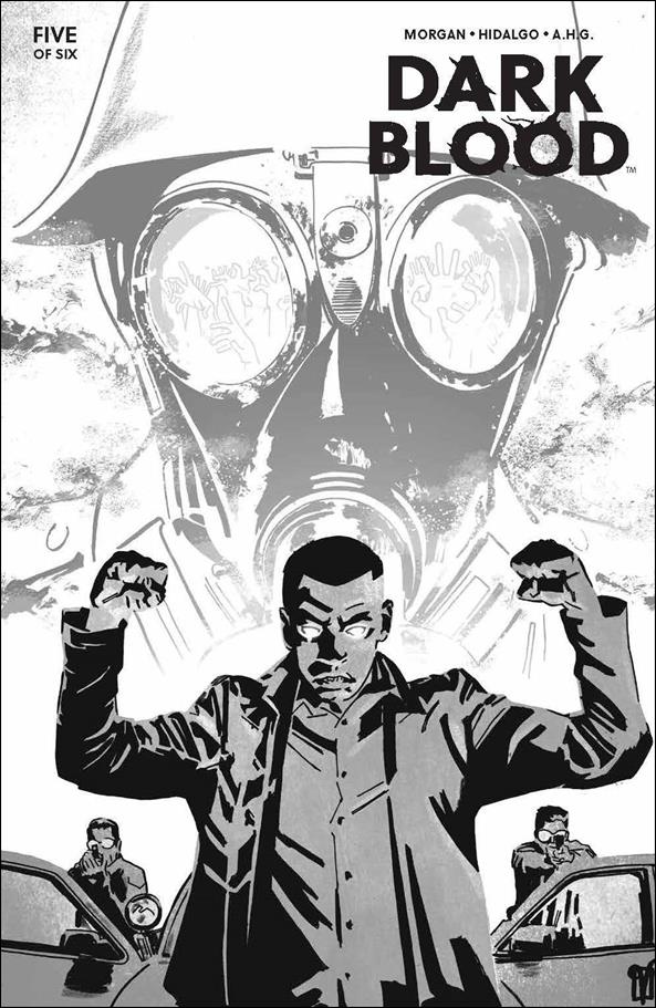 Dark Blood issue 5-C Valentine De Landro 1:10 Black & White Cover