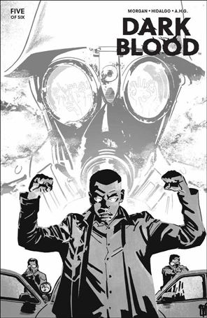Dark Blood issue 5-C Valentine De Landro 1:10 Black & White Cover