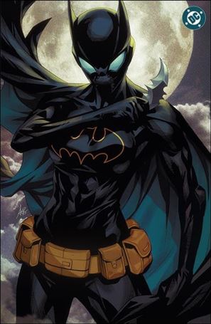 Batgirl (2024) issue 1-D Stanley 'Artgerm' Lau Foil Virgin Cardstock Cover