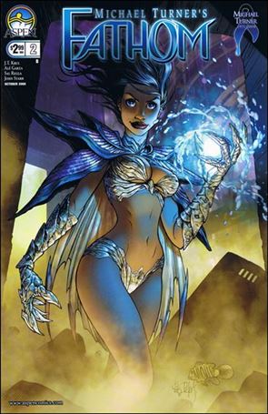 Michael Turner's Fathom (2008) issue 2-B Micah Gunnell Cover