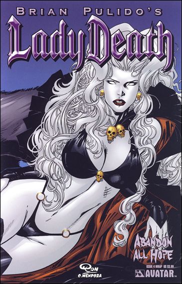 Brian Pulido's Lady Death: Abandon All Hope issue 4-D Wraparound Cover