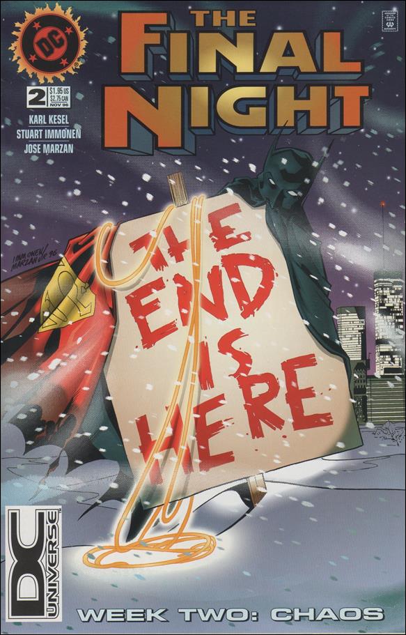 Final Night issue 2-B DC Universe UPC (2nd Printing)