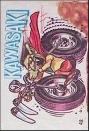 Silly Cycles (Base Set) card 42 Kawasaki