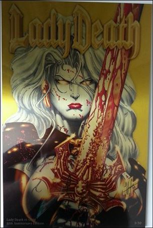 Lady Death (1994) issue 1-CY Gold 20th Anniversary Edition 1/50