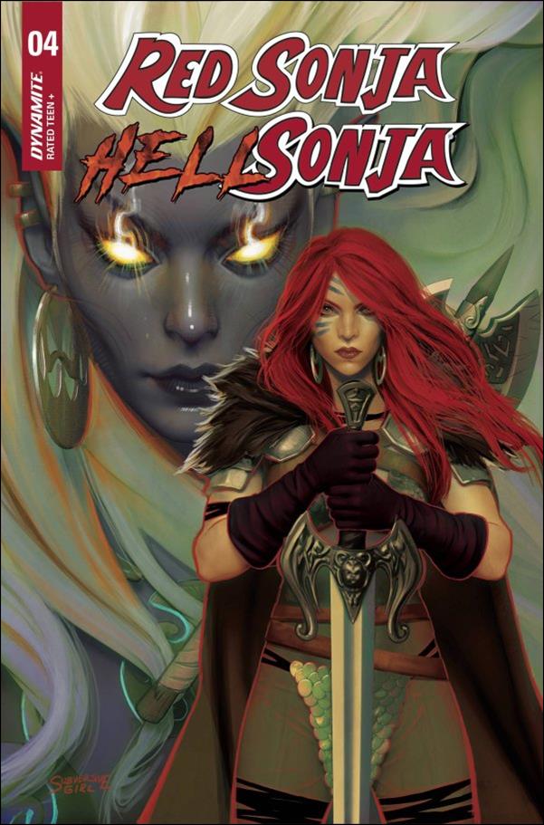 Red Sonja / Hell Sonja issue 4-D Rebeca Puebla Cover