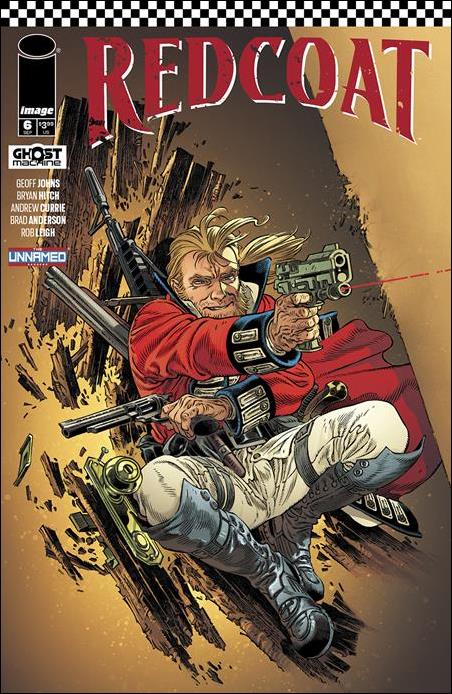 Redcoat (2024) issue 6-C Gabriel Rodríguez Cover