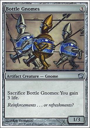 Magic the Gathering: 9th Edition (Base Set) card 290 Bottle Gnomes