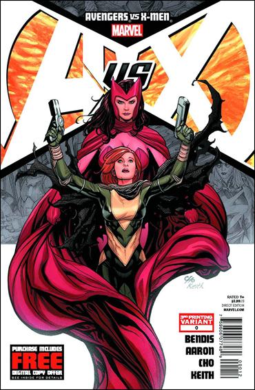 Avengers vs X-Men issue 0-E Frank Cho "Orange" Cover (3rd Printing)