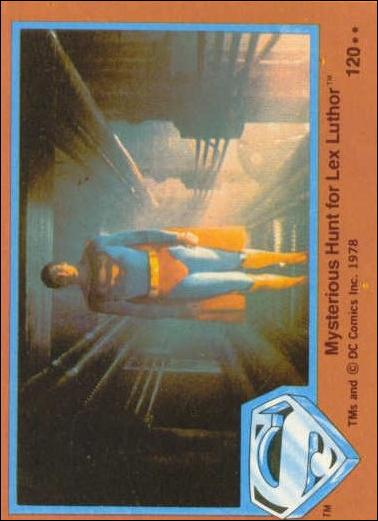 Superman (Movie) Series 2 (Base Set) card 120 Mysterious Hunt for Lex Luthor