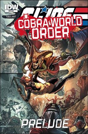 G.I. Joe: A Real American Hero: Cobra World Order Prelude issue 1-C Phil Jimenez Connecting Subscription Cover