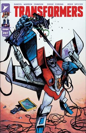 Transformers (2023) issue 7 Daniel Warren Johnson Cover