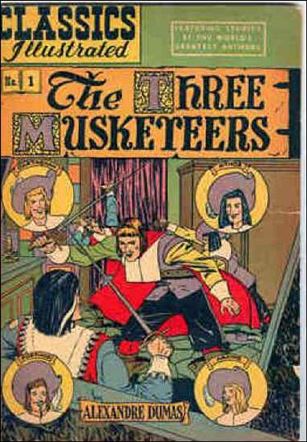 Classic Comics/Classics Illustrated issue 1-G HRN 36 - First Classics Illustrated Logo