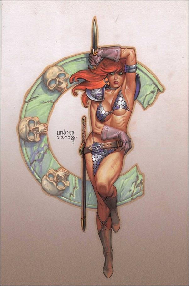 Red Sonja (2023) issue 10-I Joseph Michael Linsner Virgin 1:15 Cover
