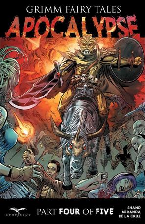 Grimm Fairy Tales: Apocalypse issue 4-D Roger Bonet Cover