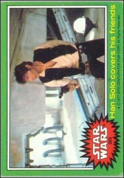 Star Wars: Series 4 (Base Set) card 223 Han Solo covers his friends