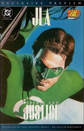 JLA: Liberty and Justice Preview Book issue 1-D Wizard World Chicago Green Lantern Cover