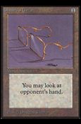 Magic the Gathering: Limited Edition Beta (Base Set) card 246 Glasses of Urza