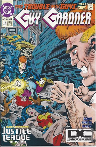Guy Gardner issue 15-B DC Universe UPC (2nd Printing)
