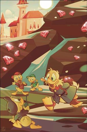 Ducktales (2024) issue 4-L Francesco Tomaselli Virgin 1:40 Cover