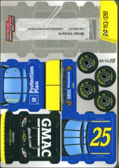 NASCAR Race Day 2006 Series 1 (Base Set) card 10.2 Brian Vickers