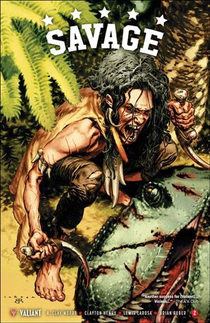 Savage (2016) issue 2 Lewis LaRosa Cover