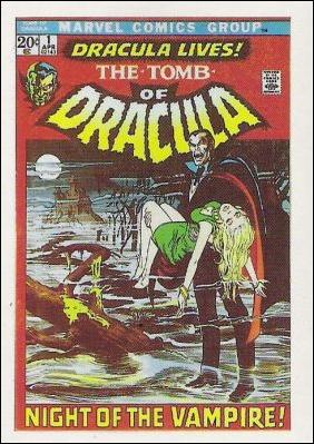 Marvel Super Heroes First Issue Covers (Base Set) card 21 Tomb of Dracula