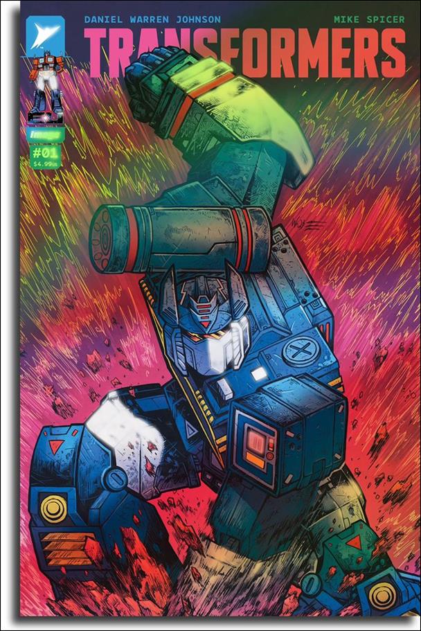 Transformers (2023) issue 1-ZD Maria Wolf Retailer Exclusive Foil Cover