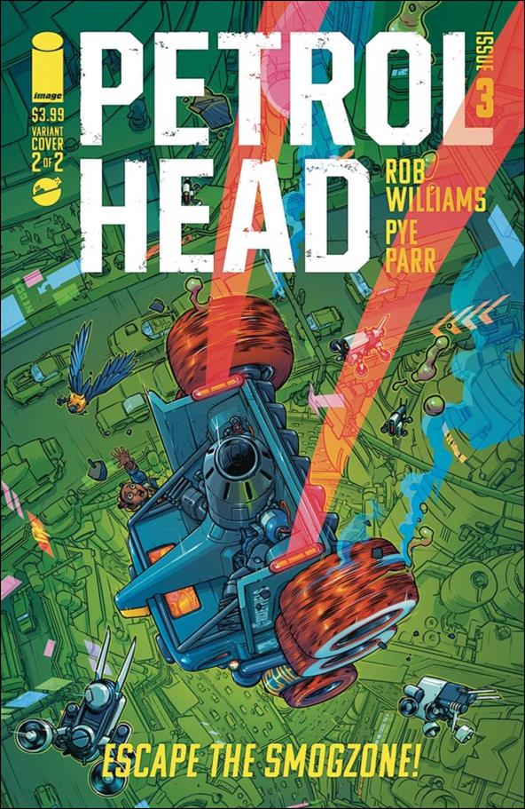 Petrol Head issue 3-B Pye Parr Cover B