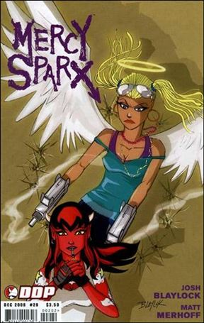 Mercy Sparx (2008) issue 2-B Josh Blaylock Cover