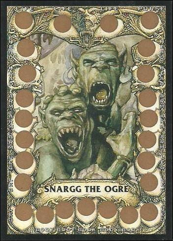 Battle Cards (Base Set) card 33 Snargg the Ogre