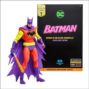 McFarlane DC Multiverse (Gold Label) issue NN 47 Batman of Zur-En-Arh Black Light (Batman R.I.P.) 